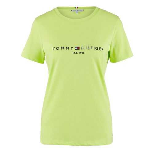 Футболка женская Tommy Hilfiger WW0WW26868 желтая XS в Тезенис