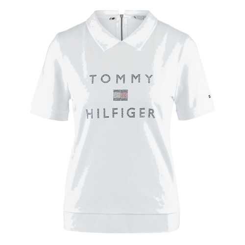 Поло женское Tommy Hilfiger WW0WW27866 белое XS в Тезенис